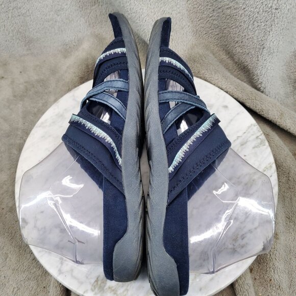 Merrell Shoes Womens Size 10 Navy Blue Textile Terran 3 Cush Slide Sandals - Picture 8 of 10